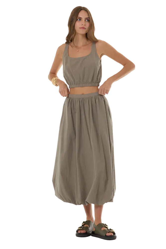 Lani Midi Bubble Skirt