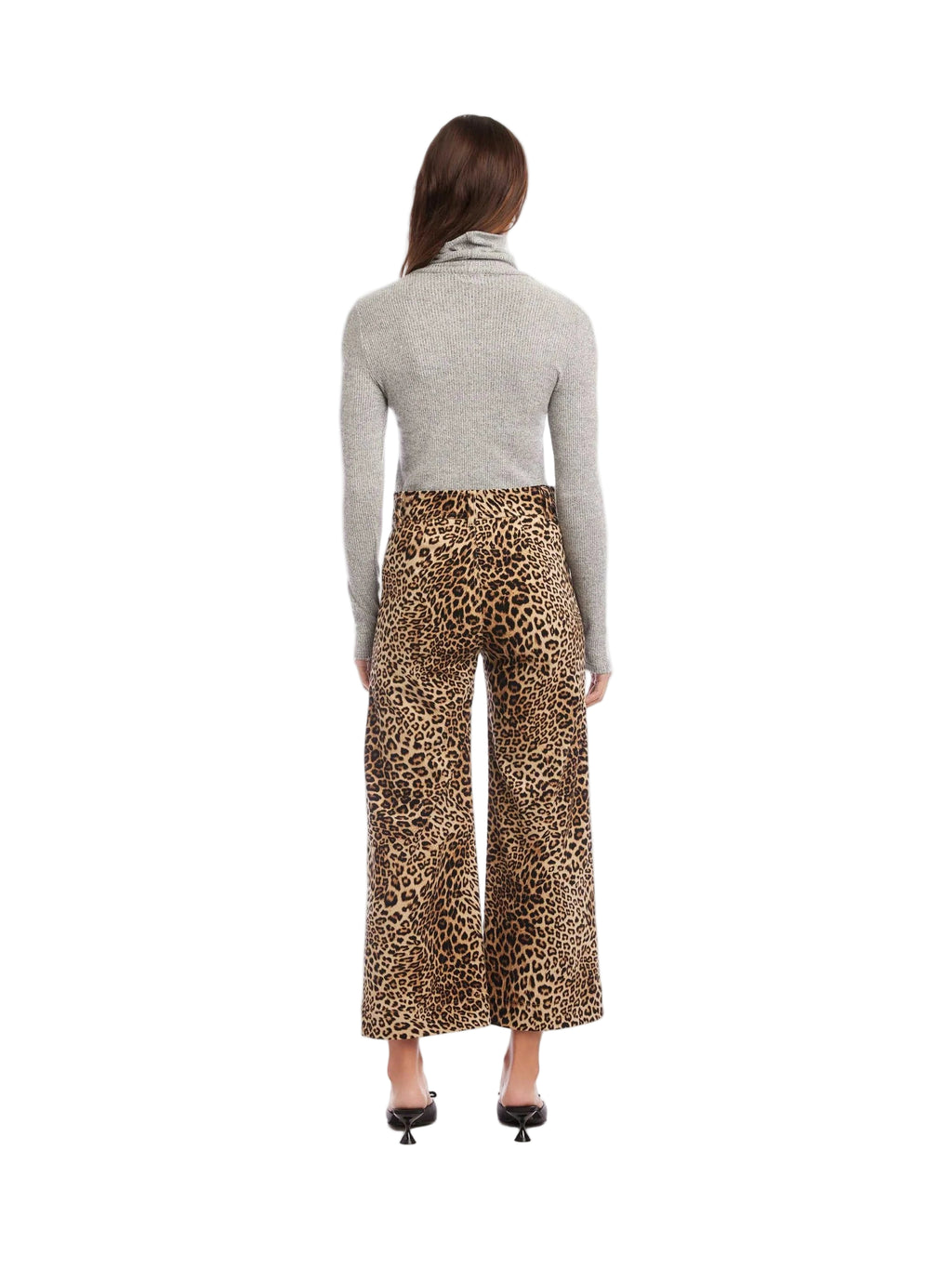 Leopard Cropped Pant