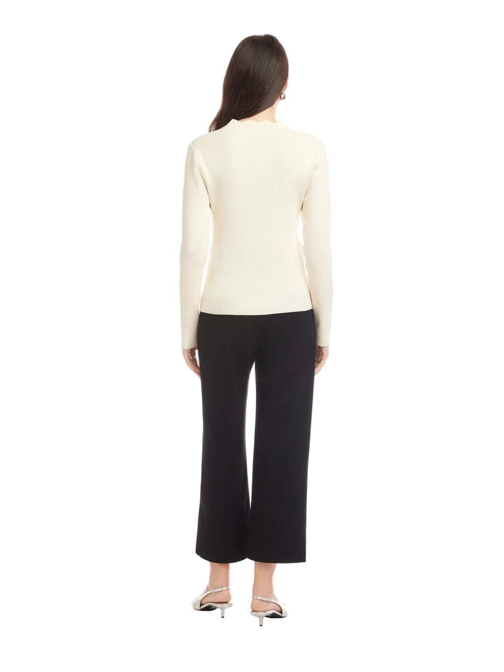 Bliss Scallop Edge Cardigan