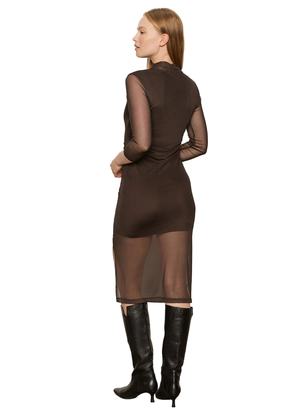 Night Out Mock Dress Semi Sweet