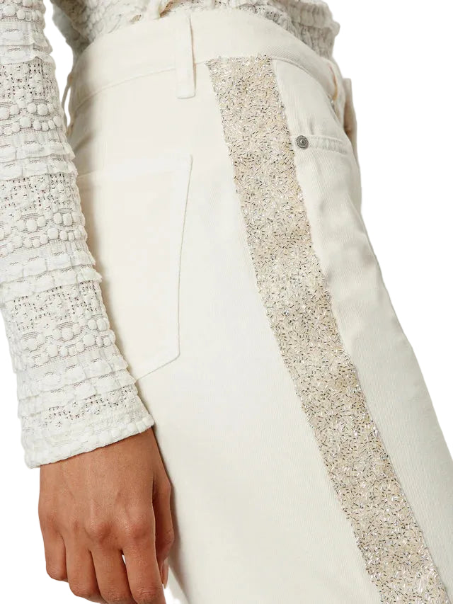 Cadence Shimmer Stripe Jean