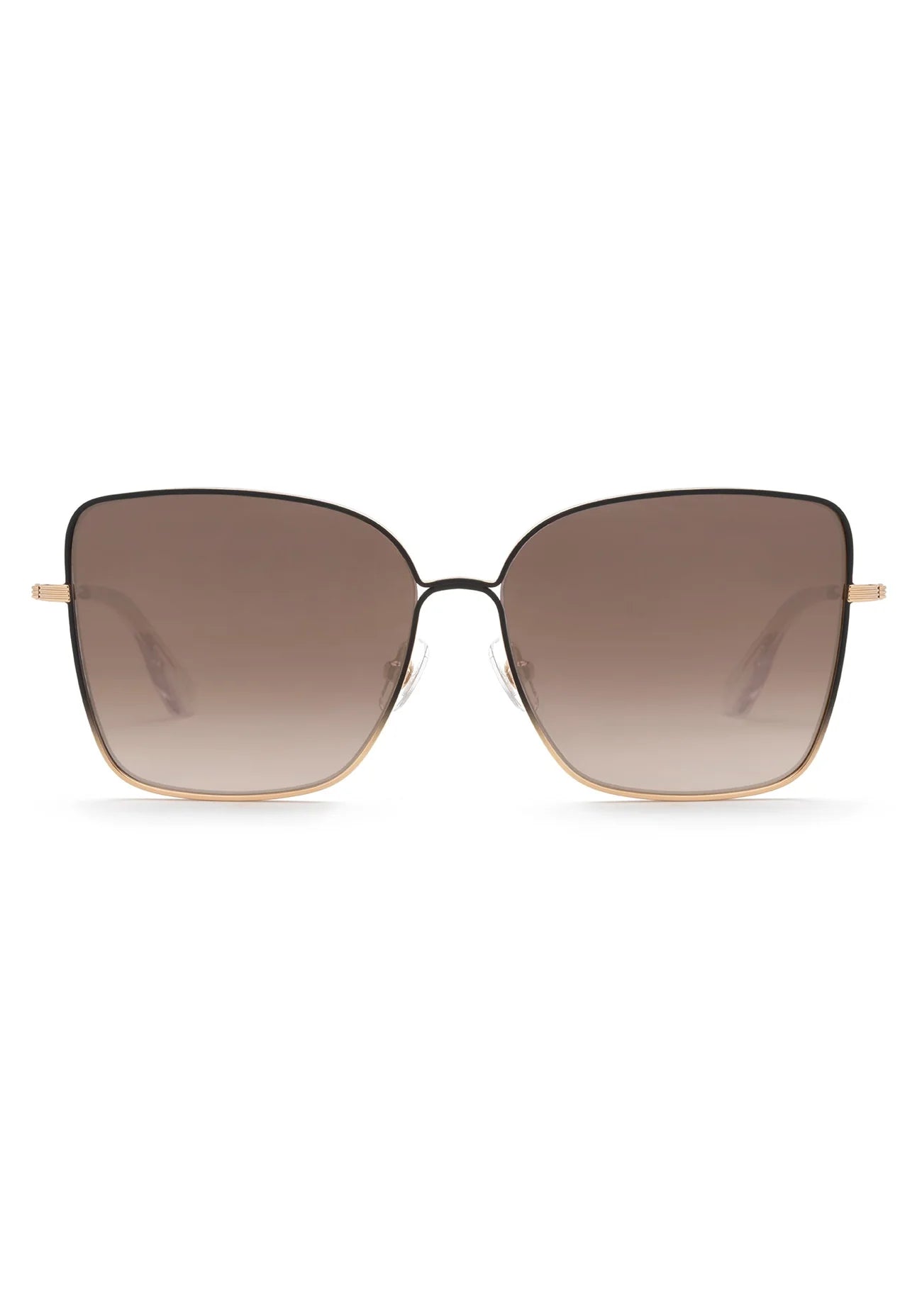 Krewe Dolly Matte Black Fade Sunglasses