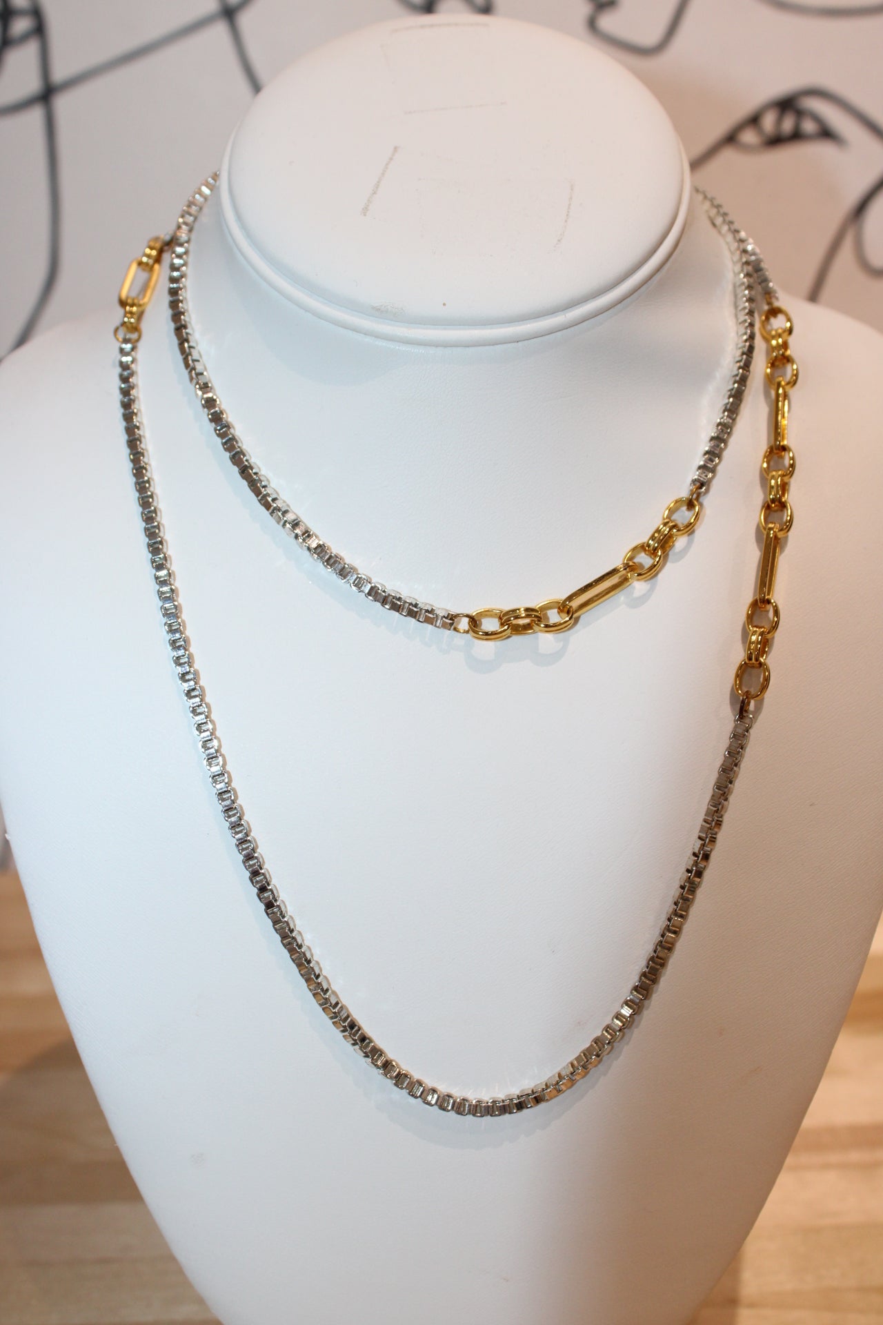 Coast 2 Coast Mixed Metal Necklace