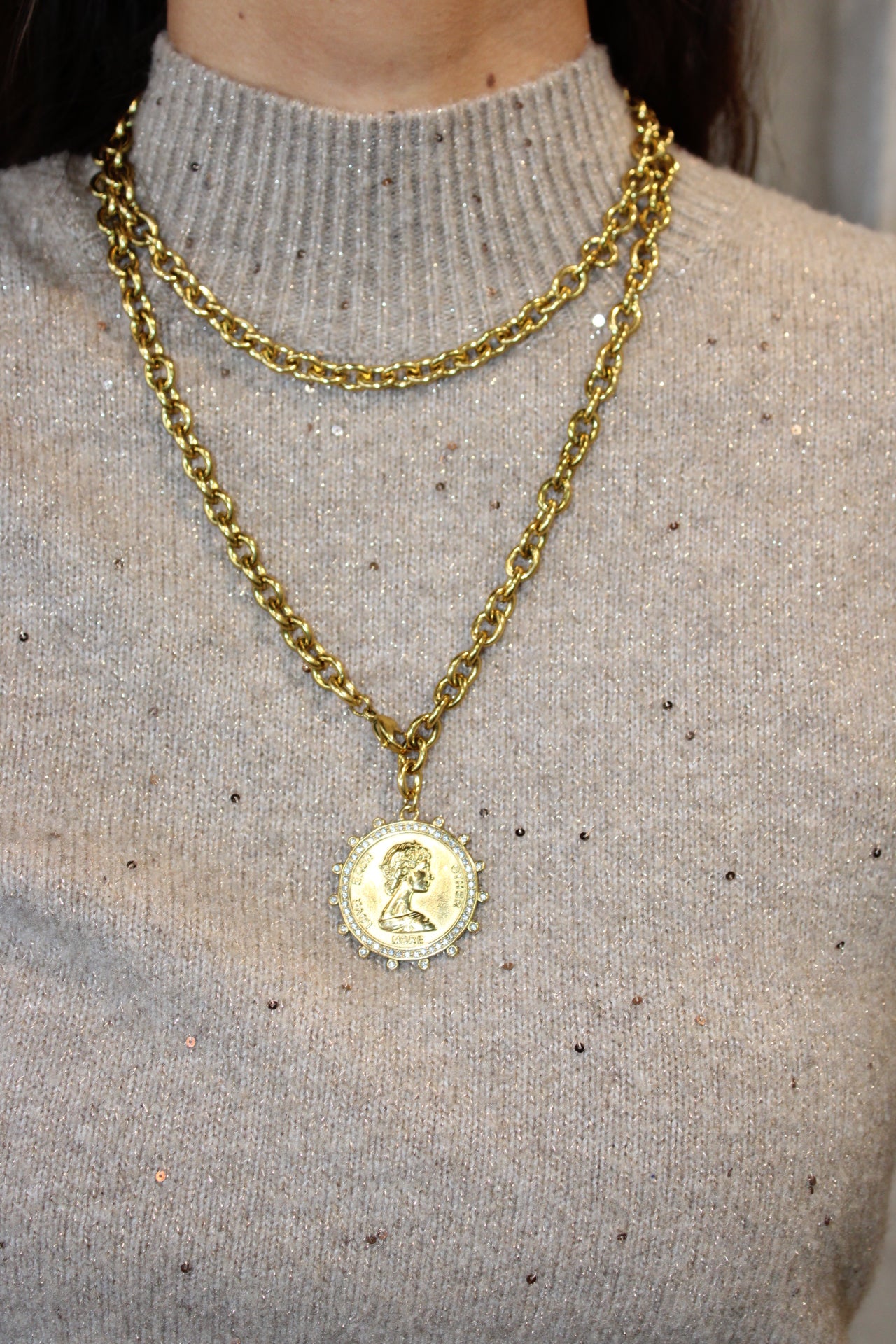 Coast 2 Coast Gold Love Each Other More Necklace