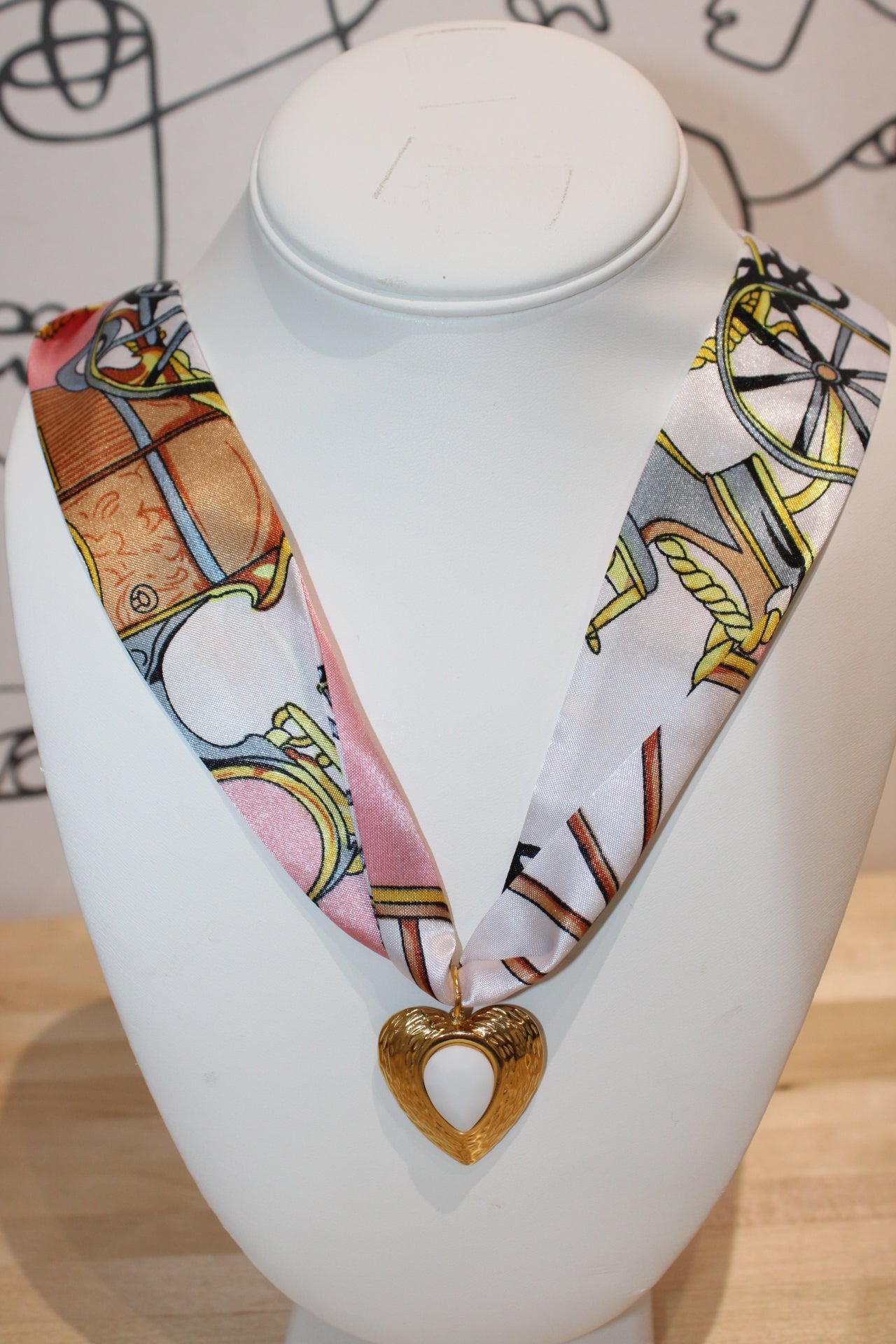Radiance Silk Scarf Necklace