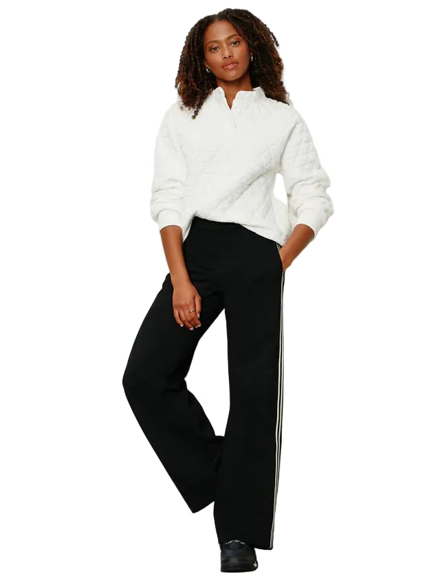 Quilted Button Popover in Chalk