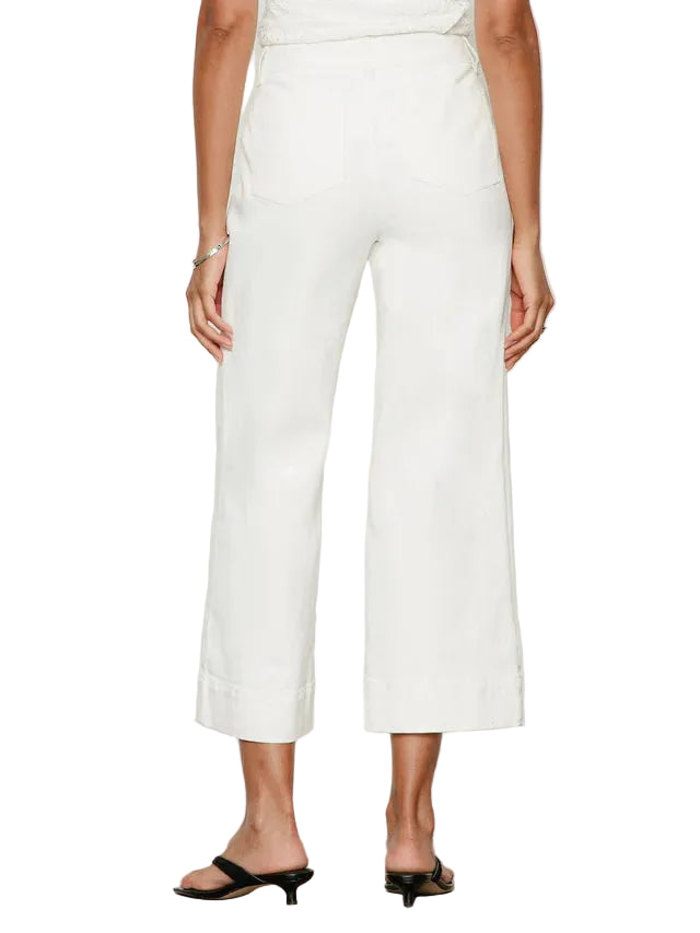 The Marine Jean in Bleached White